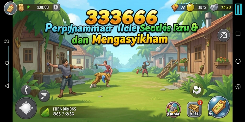 Tampilan gameplay seru dari 333666 yang menarik dan interaktif.