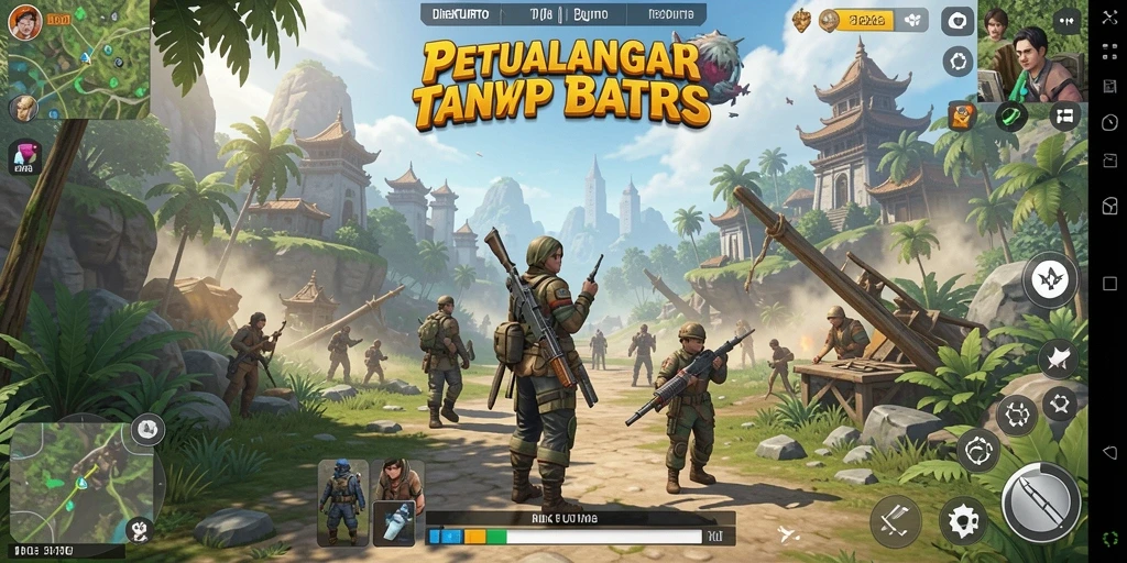 Tangkapan layar dari gameplay DIREKTURTOTO yang menampilkan petualangan Open World.