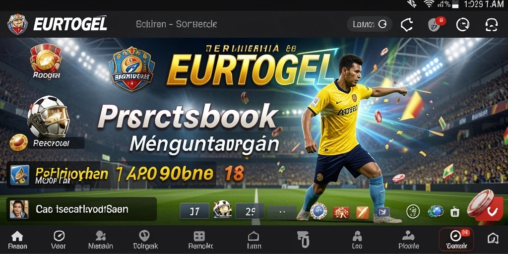 Tangkapan layar utama EUROTOGEL menampilkan pengalaman bertaruh yang menarik.