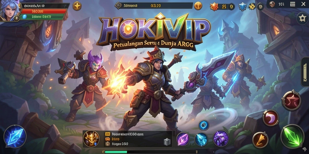 Screenshot gameplay HOKIVIP yang menampilkan aksi petualangan seru.
