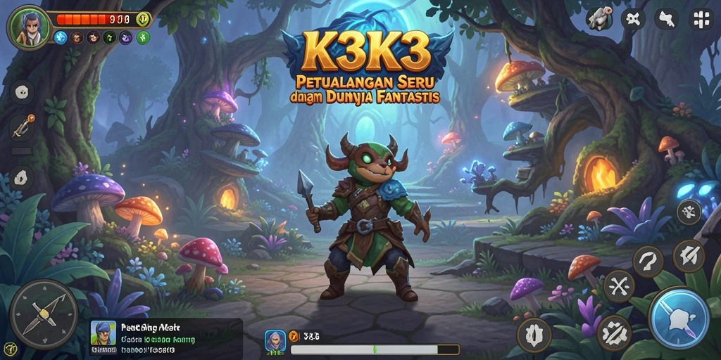 Tampilan gameplay K3K3 yang menarik dan penuh petualangan.