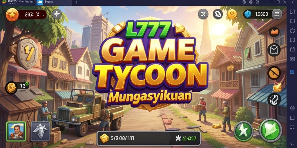 Tampilan gameplay L777 yang menarik dan penuh warna.