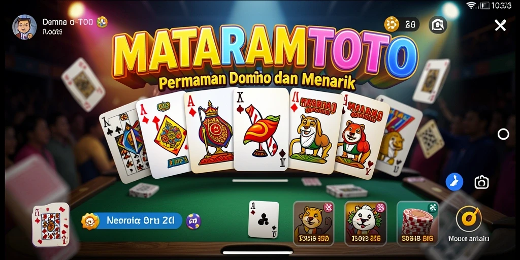 Tampilan gameplay <strong>MATARAMTOTO</strong> dengan grafis yang memukau.