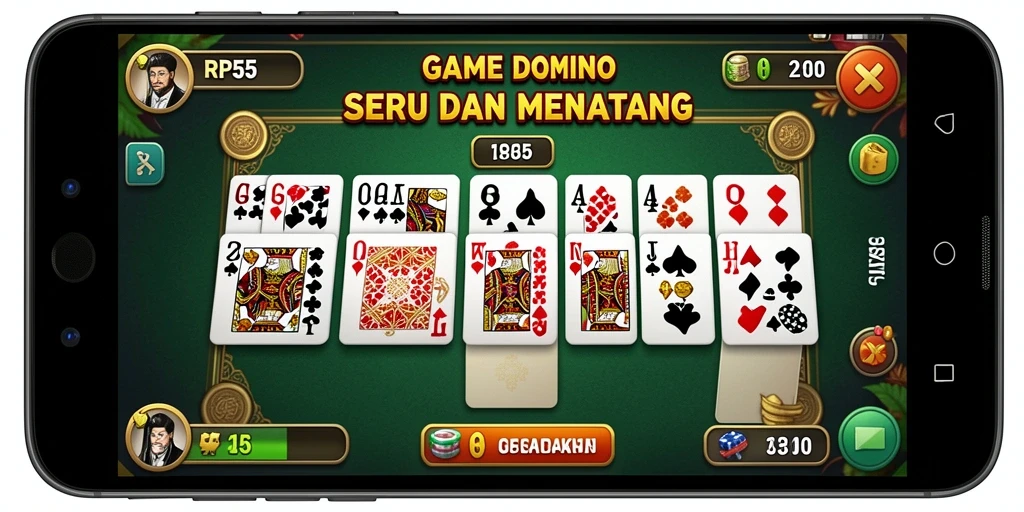 Tampilan gameplay seru dari RP55 yang memikat pemain.