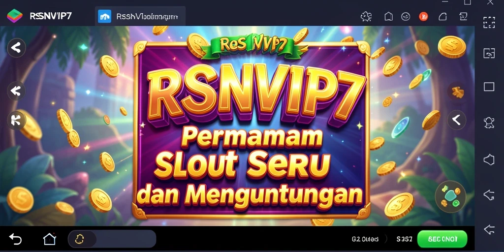Tangkapan layar gameplay RSNVIP7 dengan tema slot yang menakjubkan.
