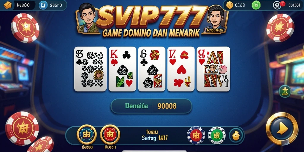 Tampilan gameplay menarik dari SVIP777 dengan Domino.