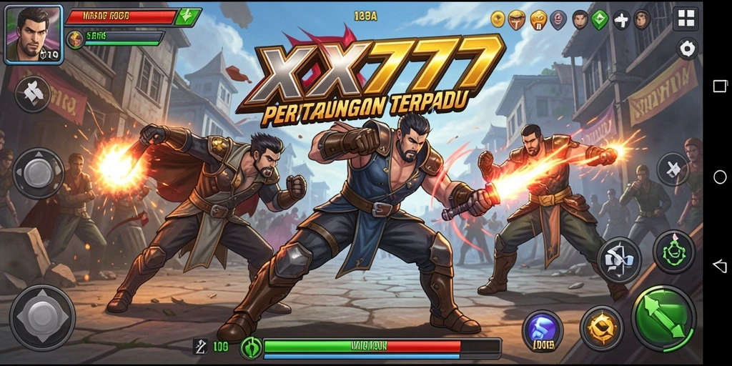 Screenshot XXX777 menunjukkan aksi pertarungan yang mendebarkan dan grafis menawan.